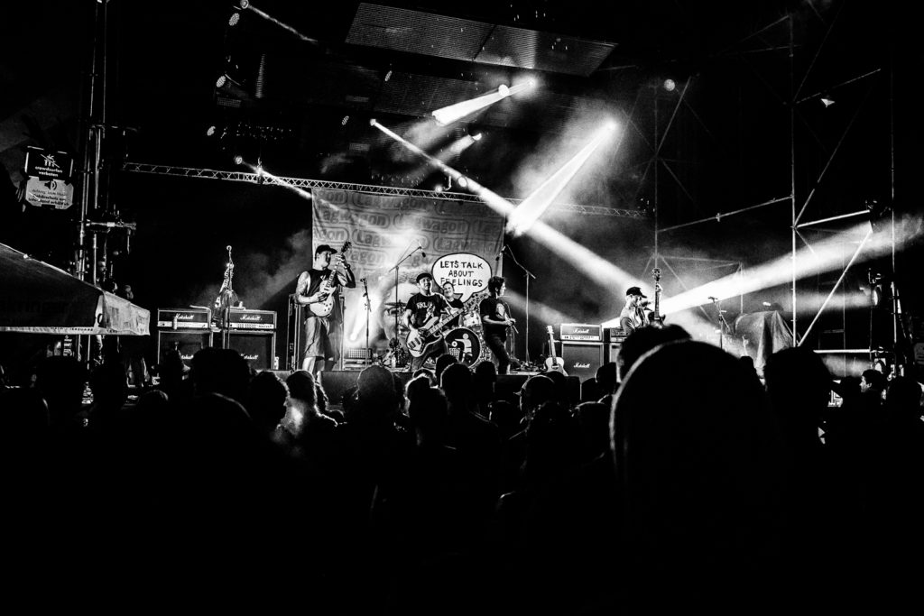 Lagwagon, Concert, b&w, Picture On, Festival